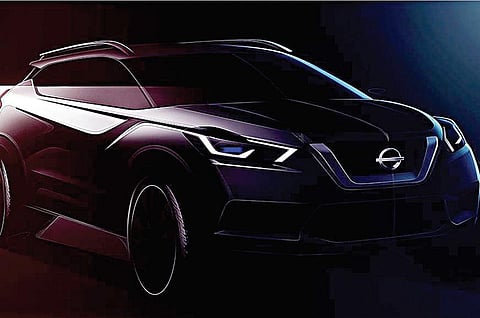 நிசான் கிக்ஸ் டிசைன் வெளியீடு