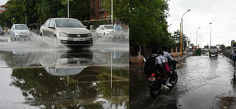 தமிழகம், புதுவையில் பரவலான மழை: பள்ளிகளுக்கு விடுமுறை