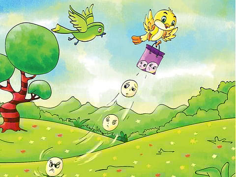 பறக்க முடியாத குருவி!