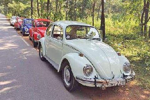 ஃபோக்ஸ்வேகன் வின்டேஜ் கார் அணிவகுப்பு