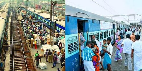 கஜா புயல்: மாற்றப்பட்டுள்ள ரயில்கள் விவரம்