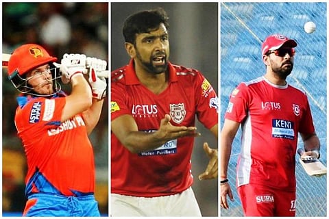 ஐபிஎல் 2019; கிங்ஸ் லெவன் பஞ்சாப் அணி அதிரடி நடவடிக்கை; பலர் நீக்கம்: முக்கிய வீரர்கள் தக்கவைப்பு