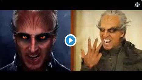 2.0 அப்டேட்: கெட்டப் உருவாக்க வீடியோவை வெளியிட்ட அக்ஷய்குமார்