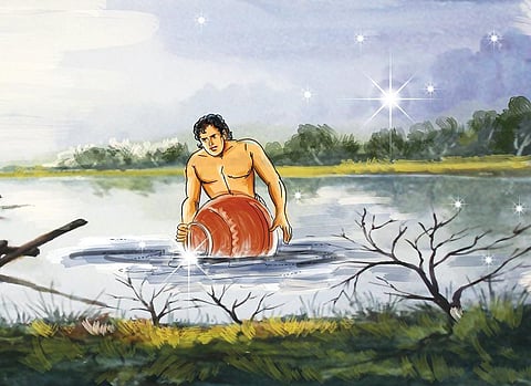 கதை: குளத்தில் இருந்த நட்சத்திரங்கள்