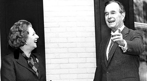 சதாமை சாய்த்த சாதுர்யம்; வாரிசு அரசியலின் தந்தை: சீனியர் புஷ் - 10 முக்கிய தகவல்கள்