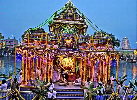 பத்மாவதி தாயார் கோயில் பிரம்மோற்சவம்