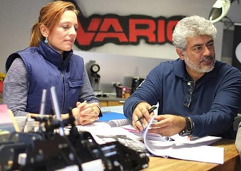 அஜித்தின் ஆர்வங்களுக்கு எல்லைகள் இல்லை: வாரியோ ஹெலிகாப்டர்