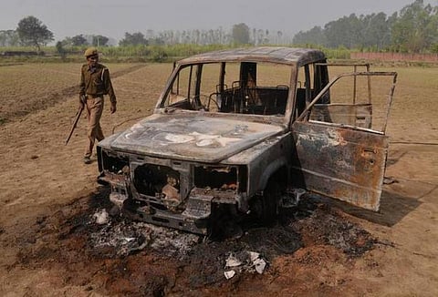 புலந்த்ஷெஹர் கலவரம்; எஸ்.பி பணியிட மாற்றம்: உ.பி அரசு நடவடிக்கை