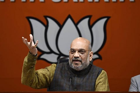 ரஃபேல் ஊழலுக்கு ஆதாரம் இருந்தால் உச்ச நீதிமன்றத்தில் கொடுக்காதது ஏன்? - காங்கிரஸூக்கு அமித் ஷா சரமாரி கேள்வி