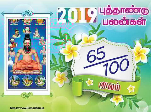 2019: மூலம் நட்சத்திரத்துக்கான பலன்கள்