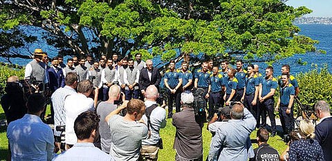 இந்திய, ஆஸி. வீரர்களுக்கு புத்தாண்டு விருந்து அளித்த ஆஸ்திரேலிய பிரதமர்