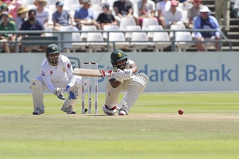 இந்தப் பிட்சில் ஆடி நானும், டுபிளெசிஸ்ஸும் உயிருடன் தானே இருக்கிறோம்: பாக். பயிற்சியாளருக்கு தெ.ஆ.வீரர் தெம்பா பவுமா பதிலடி