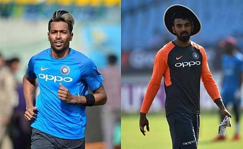 பாண்டியா, ராகுல் மீதான இடைக்கால தடை நீக்கப்பட்டதாக அறிவிப்பு: பாண்டியா நியூஸி. தொடருக்குச் செல்கிறார்?