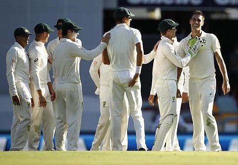 பிரிஸ்பன் டெஸ்ட்: 144 ரன்களுக்குச் சுருண்டது இலங்கை; ரிச்சர்ட்சன், பாட் கமின்ஸ் அபாரப் பந்துவீச்சு