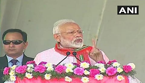 நாட்டைக் கொள்ளையடித்தவர்களை சட்டத்தின் முன்பு நிறுத்தியே தீருவோம்: மதுரை கூட்டத்தில் பிரதமர் மோடி பேச்சு