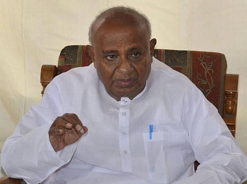 ராகுல் காந்தியை விட பிரியங்கா வருகையால் காங்கிரஸுக்குப் பலன் அதிகம்: தேவகவுடா பேட்டி