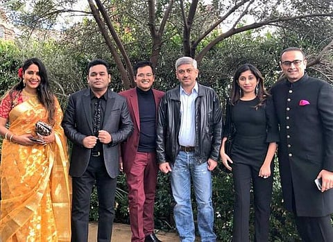 கிராமி விருது விழாவில் மகளுடன் ஏ.ஆர்.ரஹ்மான் பங்கேற்பு