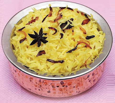 பழைய காய், புது உணவு: பசு மஞ்சள் புலவ்