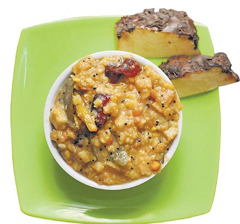 பருப்பு உணவு பலவிதம்: கருணைக் கிழங்கு மசியல்