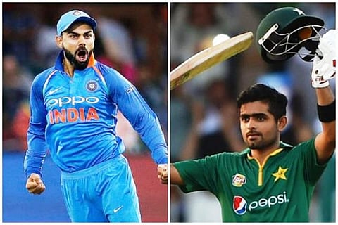 கோலியைப் பார்த்துதான் கிரிக்கெட் வாழ்க்கையை தொடங்கினேன்: பாக். வீரர் பாபர் ஆசம் பெருமிதம்