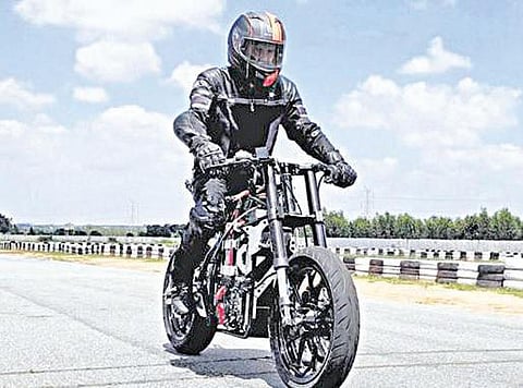 அல்ட்ராவயலெட் எலெக்ட்ரிக் பைக்