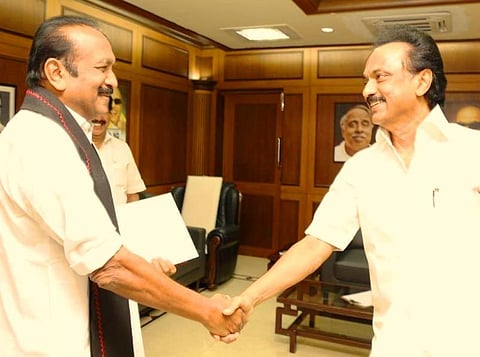 மதிமுகவுக்கு ஒரு மக்களவை, ஒரு மாநிலங்களவைத் தொகுதி ஒதுக்கீடு; மிகுந்த மனமகிழ்ச்சி: வைகோ