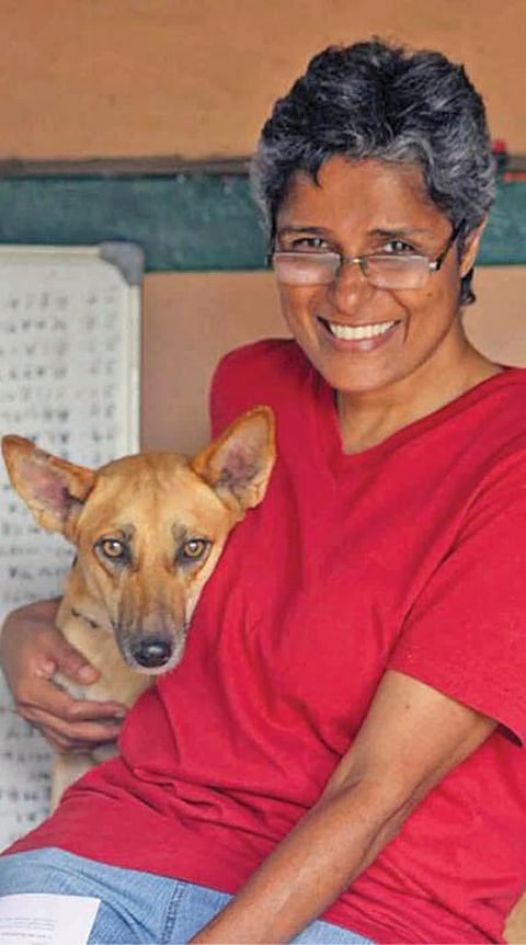 பிராணிகளிடம் கருணை காட்டுங்க.. `நாரி சக்தி புரஸ்கார்’ விருது பெறும் மினி வாசுதேவன்!