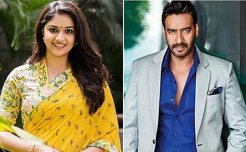 அஜய் தேவ்கன் ஜோடியாக நடிக்கும் கீர்த்தி சுரேஷ்