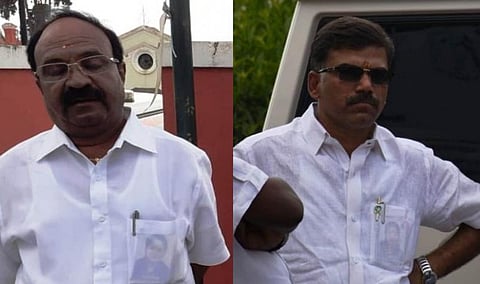 வேட்புமனு தாக்கலின் போது நீலகிரி எம்.பி. - பவானிசாகர் எம்எல்ஏ மோதல்