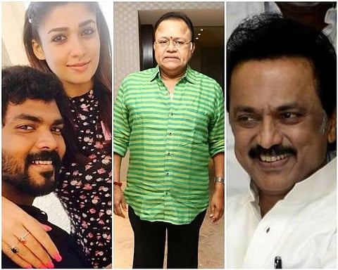 நயன்தாரா குறித்த சர்ச்சைப் பேச்சு: ராதாரவி மீது நடவடிக்கை எடுக்க ஸ்டாலினை வலியுறுத்தும் விக்னேஷ் சிவன்