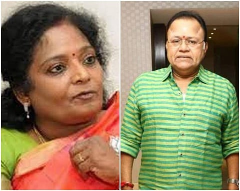 ராதாரவி நீக்கம்; தேர்தல் நேரத்து நாடகம்: திமுகவை சாடிய தமிழிசை