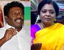 தமிழிசை கற்றப்பரம்பரை அல்ல, தமிழர் உரிமைகளை விற்ற பரம்பரை: கருணாஸ் காட்டம்