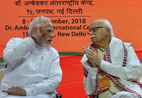 மாற்றுக் கருத்துள்ளவர்களை நாம் ஒரு போதும் தேச விரோதிகள் என்று சொன்னதில்லை: மோடிக்கு அத்வானி சூசக அறிவுரை