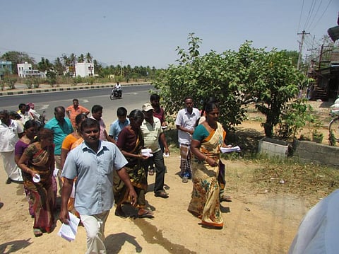 அதிமுக, பாஜகவைத் தோற்கடிப்போம்: சேலத்தில் விவசாயிகள் சூளுரை