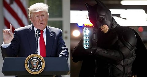 டார்க் நைட் இசையைப் பயன்படுத்தி சர்ச்சையில் சிக்கிய அமெரிக்க அதிபர்