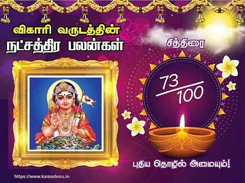 சித்திரை நட்சத்திரம்: விகாரி வருட பலன்கள்