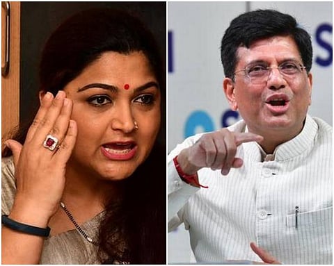 வைரலான ராகுல் காந்தி வீடியோ: பியூஷ் கோயல் கிண்டல் - குஷ்பு பதிலடி