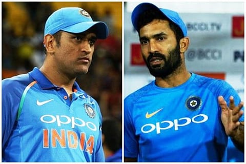 தோனியைப் பொறுத்தவரை நான் முதலுதவிப் பெட்டிதான்: அவர் காயமடைந்தால்தான் நான் ஆடமுடியும்: மவுனம் கலைத்த தினேஷ் கார்த்திக்