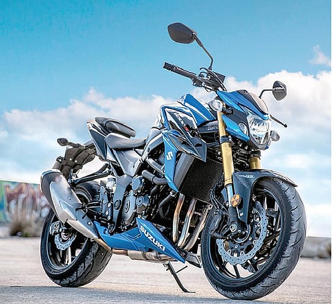 சுஸூகி-யின் பிரீமியம் பைக் ஜிஎஸ்எக்ஸ் எஸ்750