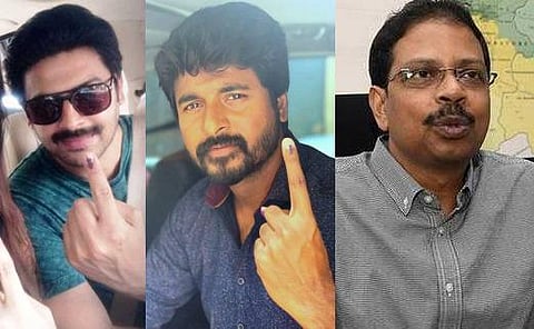 நடிகர் சிவகார்த்திகேயன் வாக்களித்த சர்ச்சை; தவறாக அனுமதித்த அதிகாரிகள் மீது நடவடிக்கை: சத்யபிரதா சாஹு