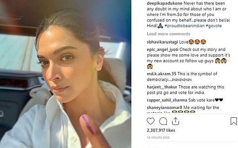 நான் இந்தியர்தான்; நீங்கள் எனக்காக குழம்பாதீர்கள்: விமர்சகர்களுக்கு தீபிகா பதிலடி