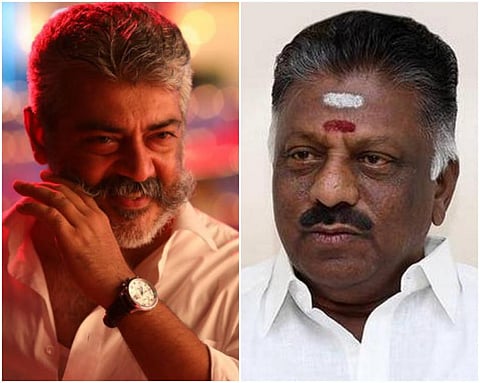 உழைப்பாலும், தன்னம்பிக்கையாலும் முன்னேறியவர்: அஜித்துக்கு ஓ.பன்னீர்செல்வம் பிறந்த நாள் வாழ்த்து