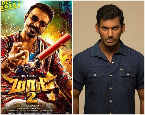 மாரி 2 சங்கத்தின் விதிகளை மீறி வெளியானதால் பிரச்சினை வெடித்தது: விஷால் தகவல்