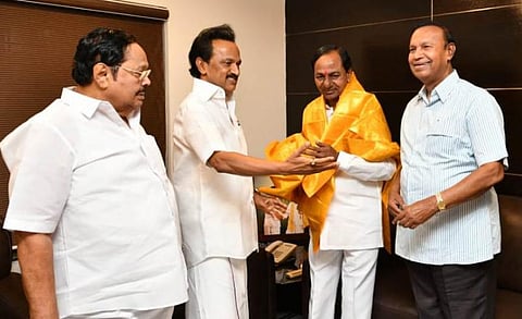 சந்திரசேகர் ராவுடன் சந்திப்பு; ஸ்டாலின் விளக்கம்