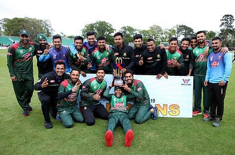 மொசாடெக் ஹுசைன் 20 பந்துகளில் 50: மே.இ.தீவுகளை வீழ்த்தி வரலாற்று வெற்றி பெற்ற வங்கதேசம்