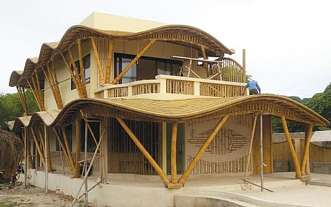 மூங்கில் வீடுகள்