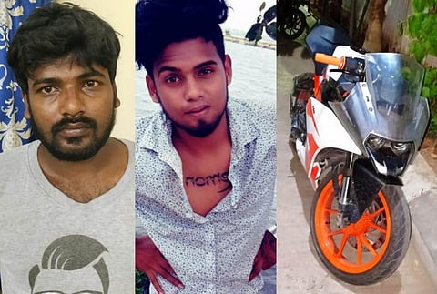 சென்னையில் சிக்கிய வினோத மோட்டார் பைக் திருடன்: ஒரு ஸ்பேர் பார்ட்டுக்காக திருடியது வினையானது