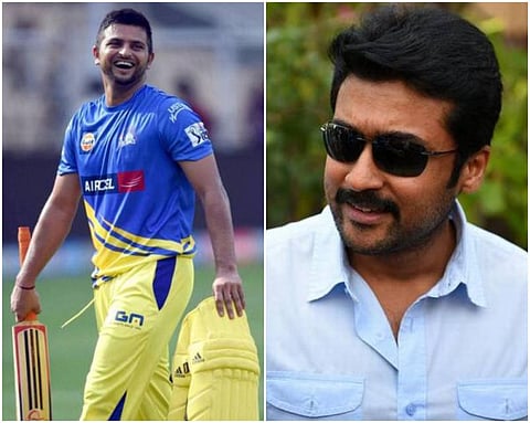 உங்களுக்குப் பிடித்த சிஎஸ்கே வீரர் யார்? - சுரேஷ் ரெய்னாவின் கேள்விக்கு சூர்யா பதில்