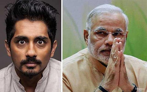 என் கருத்துகளை எவ்வித பயமுமின்றி உரக்கச் சொல்வேன்: பாஜக வெற்றி குறித்து சித்தார்த்