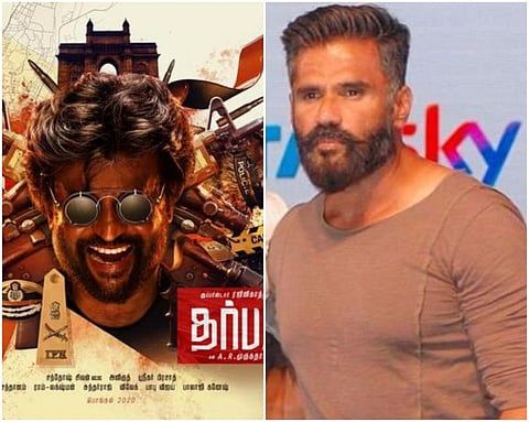 தர்பார் அப்டேட்: ரஜினிக்கு வில்லனாக சுனில் ஷெட்டி